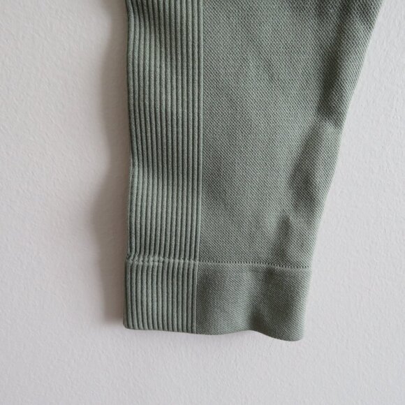 SET ACTIVE Sculptflex Yoga Activewear Leggings in Olive Green Pastel Gym Workout - Picture 6 of 13